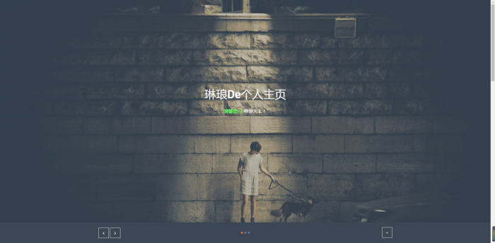 5款简洁的个人主页源码插图7