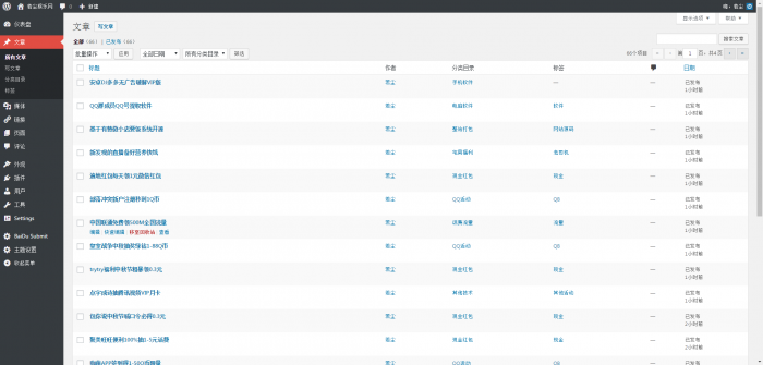 若尘娱乐网仿零度娱乐网带数据 WP博客程序