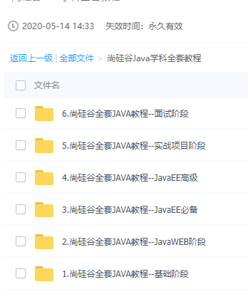 某x硅古Java全套视频教程，仅供学习。