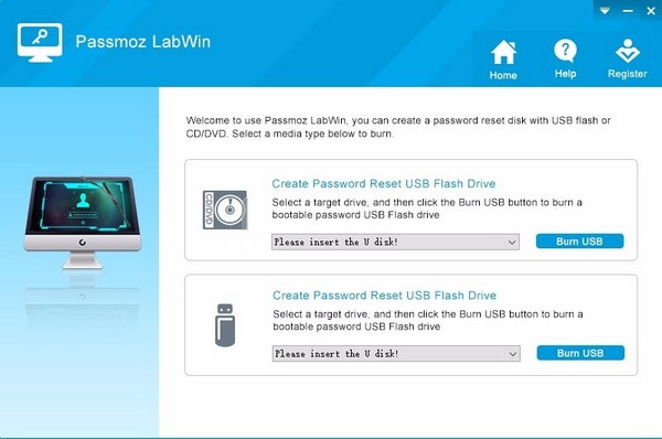 Windows密码恢复软件PassMoz LabWin 可绕过密码
