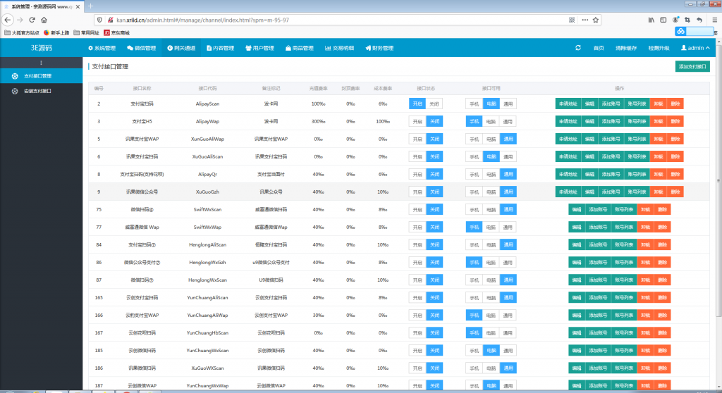 自动发卡企业商户运营版带WAP手机端+多种主题【站长亲测】插图26 自动发卡企业商户运营版带WAP手机端+多种主题【站长亲测】插图26