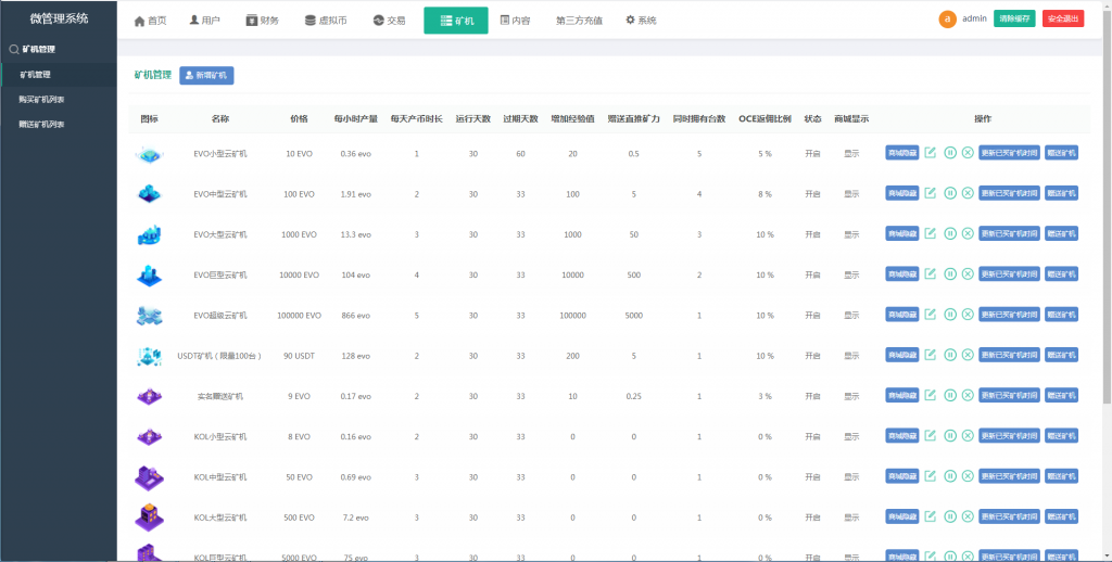 【尤泰链矿机】区块链挖矿系统+链上钱包[运营版]【站长亲测】插图37