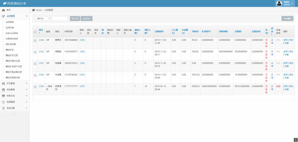 美化UI合约区块链学习版系统+交易大厅插图8 美化UI合约区块链学习版系统+交易大厅插图8
