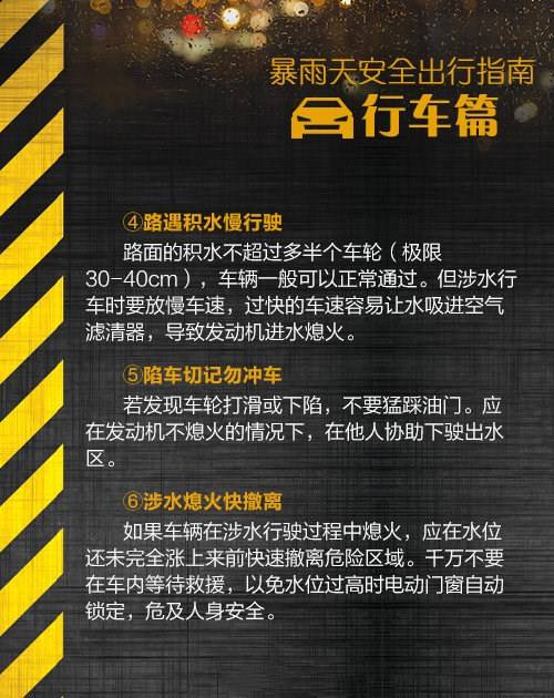 河南暴雨安全避险最全指南插图6 河南暴雨安全避险最全指南插图6