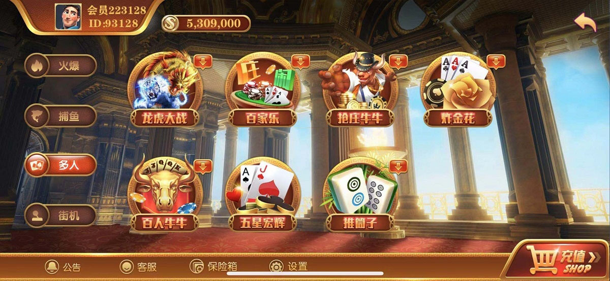 无错运营级别逍遥娱乐,2021最新大富豪,二开增加多款子游戏,双端完整组件插图3