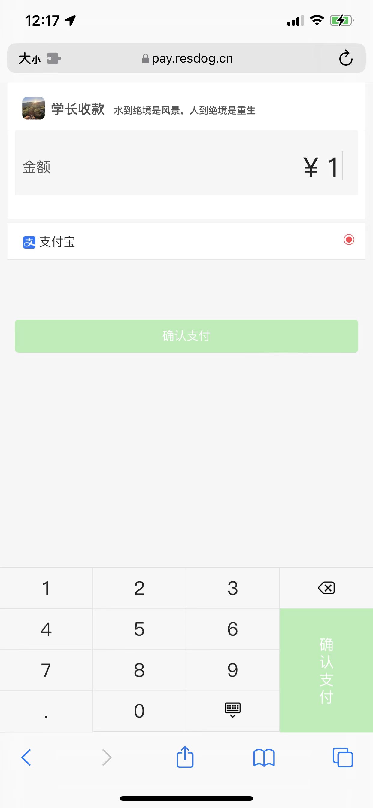[网站源码] 个人收款页面