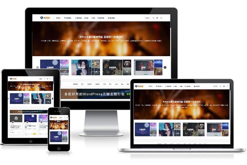 【亲测转发版】ripro虚拟资源主题8.9开心无授权版/免授权/ripro日主题V8.9完整运营源码