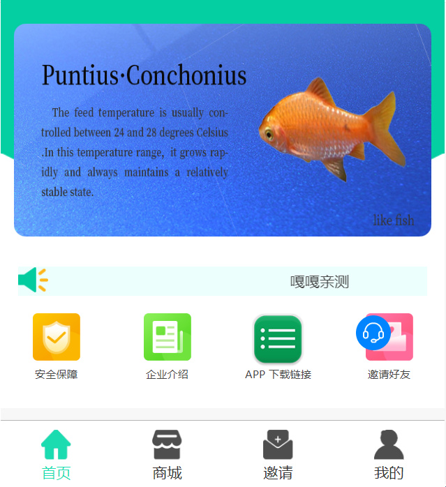 养鱼金融投资理财源码 支持商城 抽奖 投资收益余额宝等！ 双语言支持中英文
