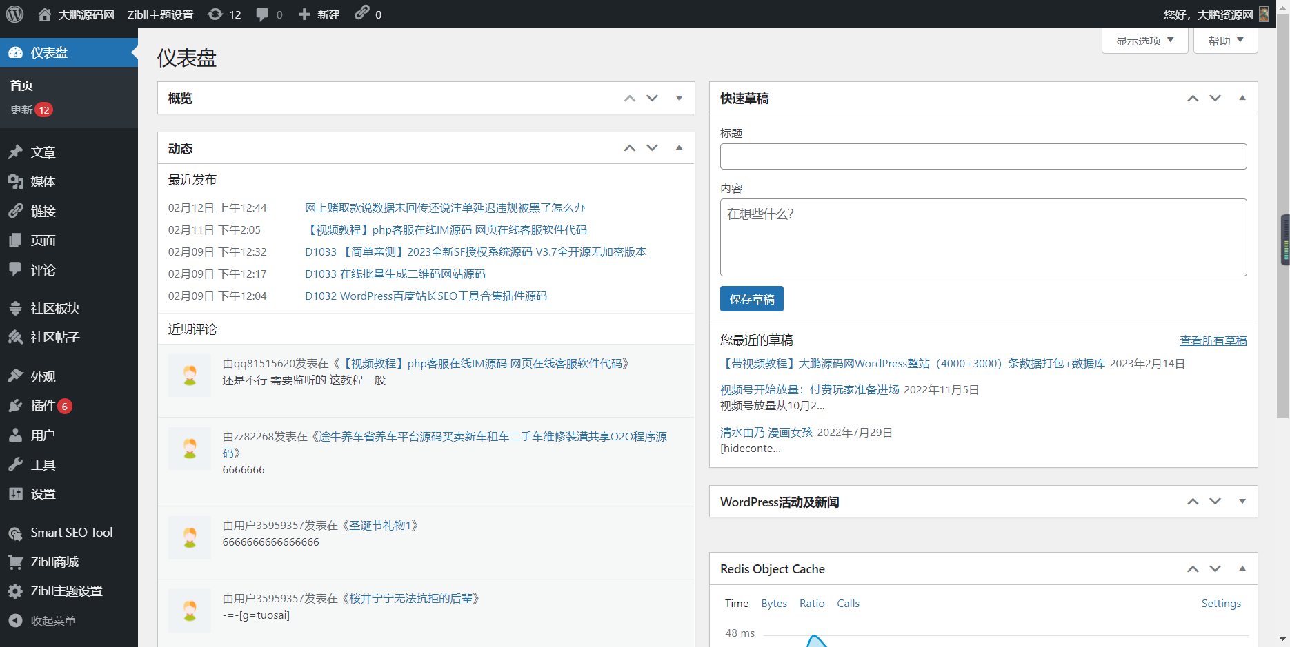 <strong>【带视频教程】艺伎社源源码网WordPress整站（4000+3000）条文章数据打包+数据库</strong>插图5