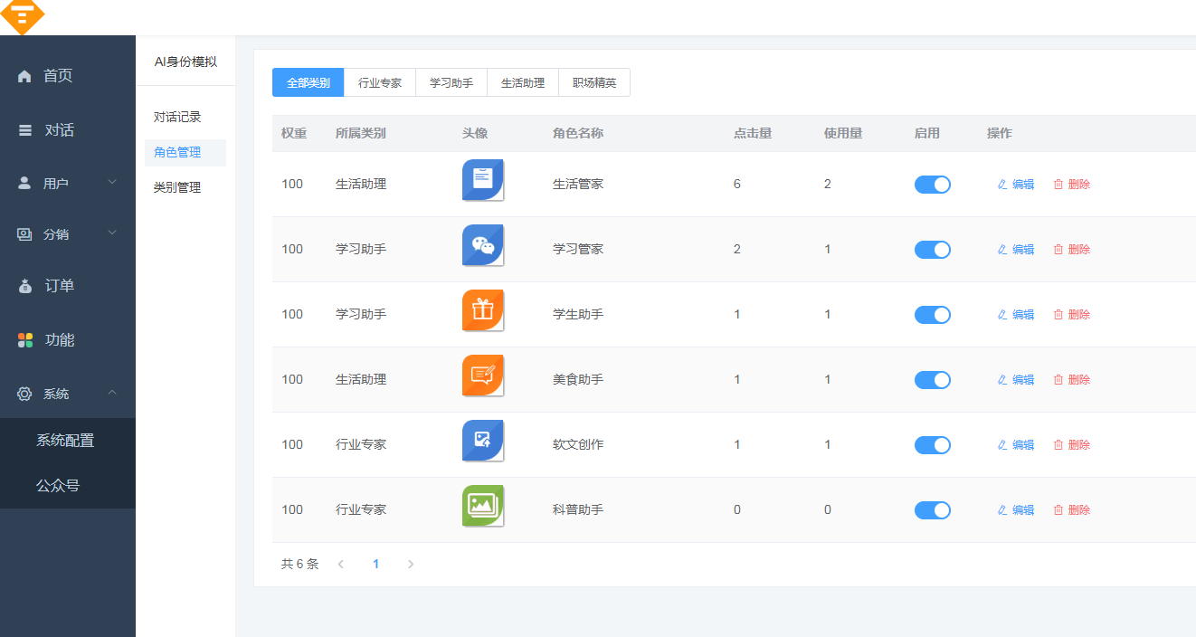 D1199 ChatGPT付费创作系统V2.0.5独立版 +WEB端+ H5端 + 小程序端插图20 D1199 ChatGPT付费创作系统V2.0.5独立版 +WEB端+ H5端 + 小程序端插图20
