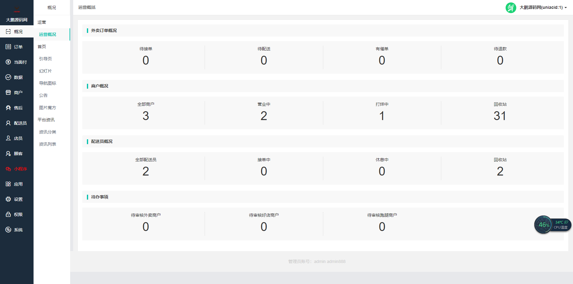 D1174 啦啦外卖V45.9稳定运营独立版+公众号+小程序前端 +APP前端+新授权接口插图5